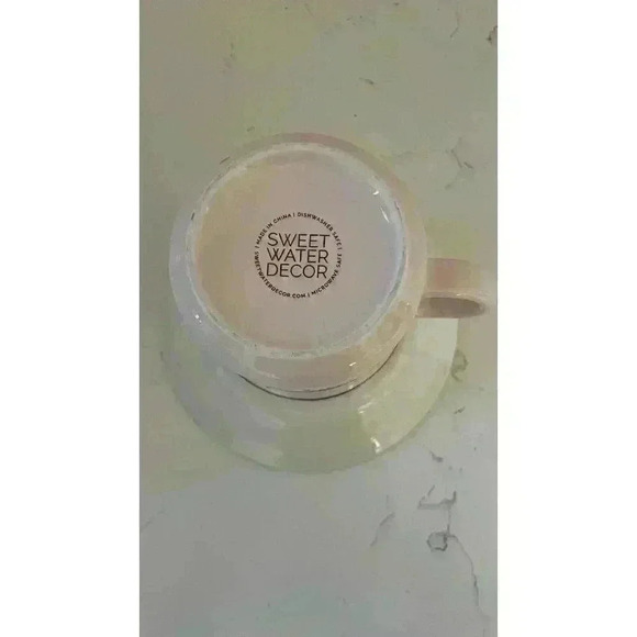 Coffee Mug "Does this ring make me look engaged?" 16oz Pink Black 2 Side Print - Picture 7 of 8